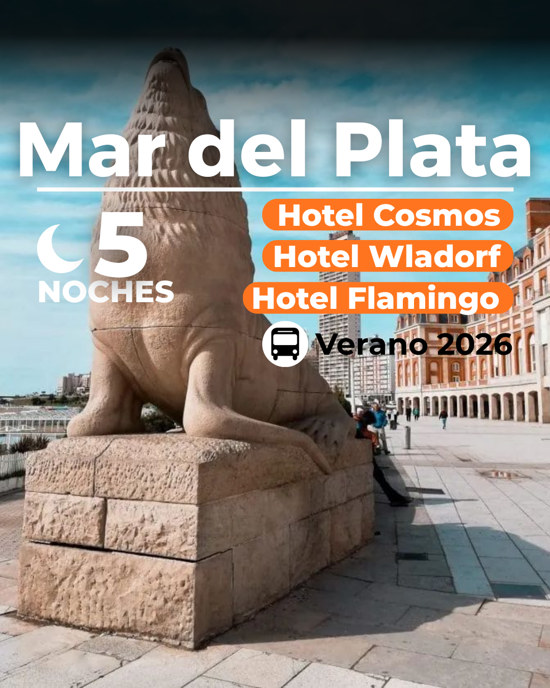 MAR DEL PLATA- 5 NOCHES – Ruta 12